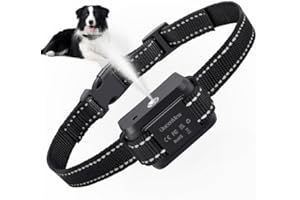 Bubbacare Citronella Dog Bark Collar, Citronella Bark Collar, Adjustable Spray Anti Barking Collars, Rechargeable Dog Barking Training Device with 2 Straps, Safe for Small Large Dogs Indoor Outdoor