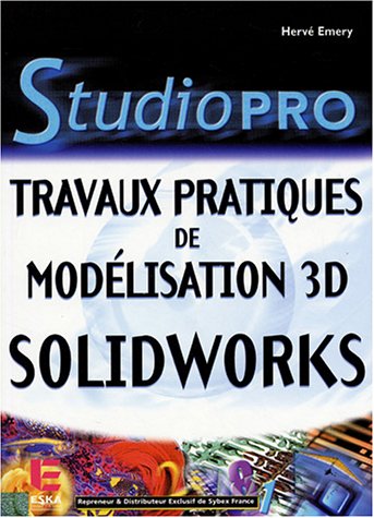 travaux pratiques de modelisation 3d solidworks by (Paperback)
