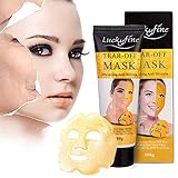 LuckyFine Gold Collagen Mask Anti Aging Whitening Wrinkle Lifting Peel Off Masks Face Care