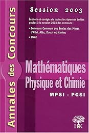 Mathématiques, physique et chimie, MPSI, PCSI
