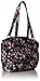 Vera Bradley Women's Cotton Glenna Satchel Purse, Winter Berry, One Size