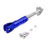 Uxcell a17122200ux0185 Blue Adjustable Motorcycle