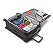 American Tourister Zoom Softside Luggage with Spinner Wheels, Black, Carry-On 21-Inch