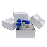 CryoKing 16-Place Cardboard Cryoboxes 3 Inch Height