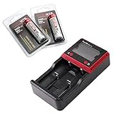 ThruNite Package Deal: ThruNite MCC-2S Universal Charger + ThruNite 3400mAh 18650 lithium Batteries (MCC-2S1pcs + 18650-3400mah2pcs)