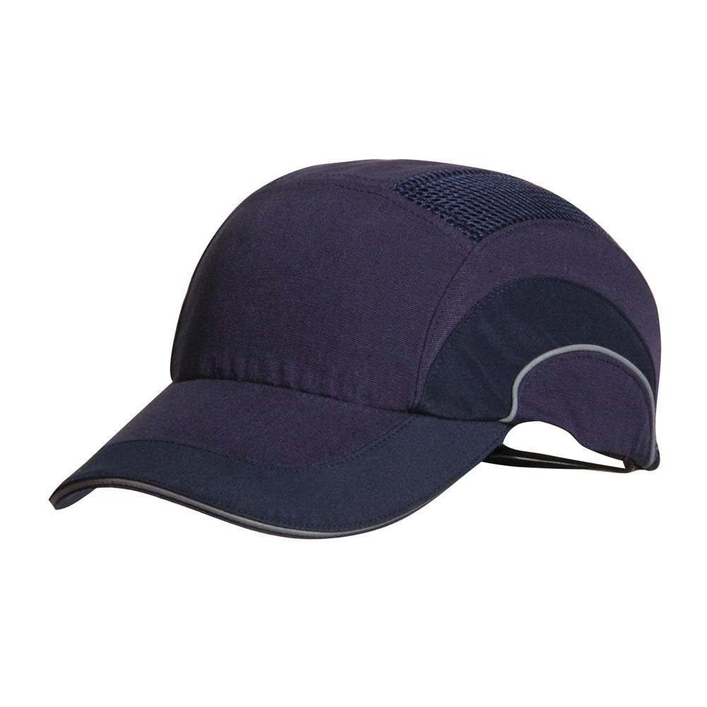 JSP HardcapA1+ Premium Baseball Style EN 812 Bump Cap with 7cm Long Peak Navy (ABR000-000-500)
