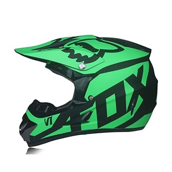 WEGCJU Casco De Moto 3 Regalo para Hombre Casco De Moto Calidad Capacete Motocross Fuera De