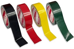 BAOZENP Triage Tape Kits - 4 Color First Aid Replacement Band (Black:Deceased, Red:Immediate, Yellow:Delayed, Green:Minor), 33Ft