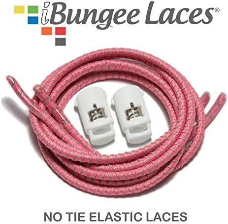IBUNGEE LACES(Elastic No Tie Shoelaces (Made in the USA)