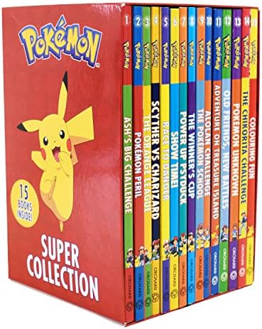 Amazon.com: Adventure Collection (Pokémon Boxed Set #2: Books 9-16