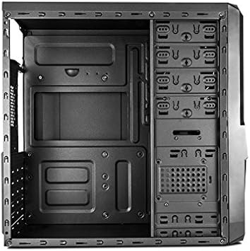 Nox PAX - NXPAX - Caja PC, ATX, USB 3.0, Color Negro Rojo: Nox: Amazon.es: Informática