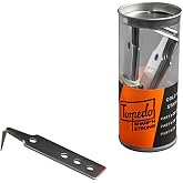 Torpedo Cold Knife Blade Auto Glass Windshield Removal 10 Pieces/Pack,1" (1")