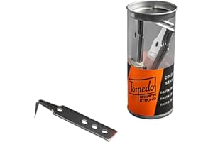 Torpedo Cold Knife Blade Auto Glass Windshield Removal 10 Pieces/Pack,1" (1")
