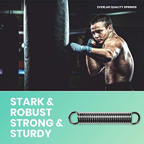 everlar® Hängesessel Schwingfeder Set I Made in EU I Mit Drehwirbel + Sicherungsseil + 2 Karabiner I Für sanftes… – Bild 8