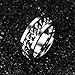 Men's Women's Fashion Stainless Steel Width 8mm Spinner Chain-shaped Ring