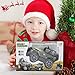 1:15 Scale Super Duty Radio Remote Control Battery Operated Jeep Vehicle Powerful Off Road Cross Country Toy SUV Car with Lights and Sounds, Great Gift for Kids ( Army Green )