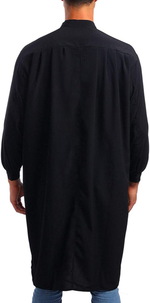 Zhhlinyuan Robe De Priere Islamique Arabe Longue Chemise Longue Thobe Musulman Saoudien Turkish Dubai Vetements Ethniques Thawb Caftan Amazon Fr Sports Et Loisirs
