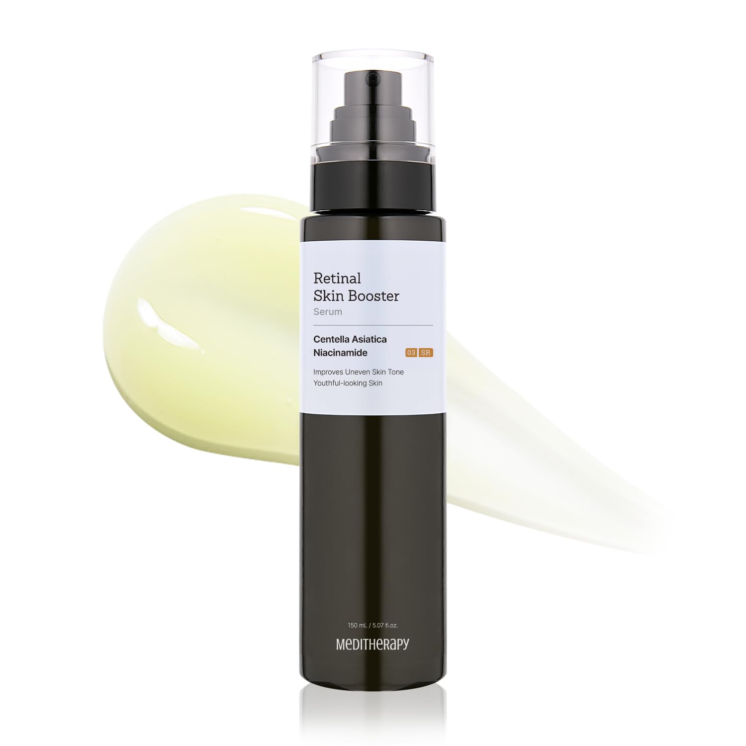 MEDITHERAPY Retinal Skin Booster Serum | Retinaldehyde, Niacinamide Anti-Aging Serum - K-Beauty Facial Serum for Fine Lines,