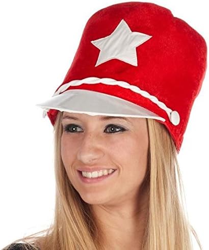 Red Majorette Hat ~ Nutcracker ~ Drum Major ~ Toy Soldier