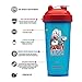 PerfectShaker Performa™ ACTIV DC Comics & Justice League Series Shaker Bottle, Best Leak Free Bottle with ActionRod Mixing Technology for Your Sports & Fitness Needs! (28oz, Harley Quinn)