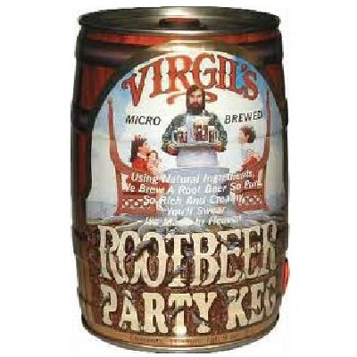 Virgil's Root Beer (2/169 Oz Party Kegs), 5Ltr (Pack of 2)