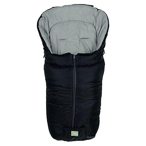 Fillikid 1220-06 Winterfußsack Eco, schwar/weiß