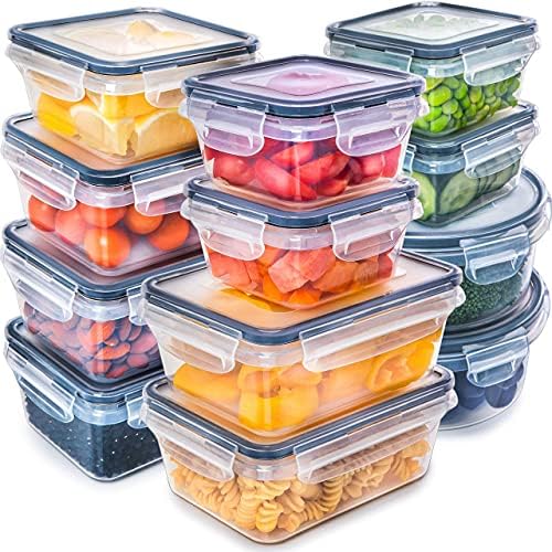 12-Pack] Food Storage Containers with 