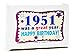 RETRO CANDY YUM ~ 1951 74th Birthday Box Nostalgic Candy Mix from Childhood for 74 Year Old Man or Woman Born 1951 Jr