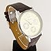 Youyoupifa Gorgeous PU Strap White Case Stainless Steel Wrist Watch NBW0FA6233-WH3