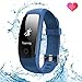 Fitness Tracker by Runme – Upgraded 2018 3rd Generation Activity Tracker, Sports Fitness Watch with Sleep and Heart Rate Monitor, IP67-rated Waterproof Smart Band with Pedometer for Smartphone