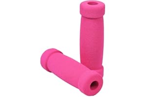 AlveyTech Handlebar Foam Grip Set - Replacement Hand Grips for Razor, Radio Flyer, Kids Kick Scooter, ATV, E-Bicycle, Electric Folding Scooters, Mountain Mini Bike Parts, fits any 9/16" Bore Handle