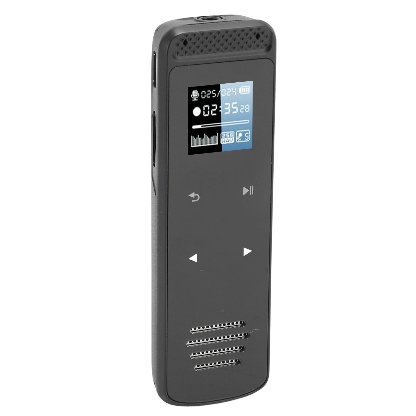 Digital Audio Voice Recorder for Lectures Meetings, Voice Activated Digital Voice Recorders with Playback, Sound Recorder Recording Device, 256GB Expandable (128GB)