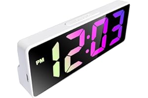 WISHLUCK Ultrasonic Jewelry Cleaner,Alarm Clock