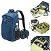 Abonnyc Photo Hatchback 19L Camera Backpack - Waterproof Anti-Shock Daypack Style Backpack for DSLR SLR and Mirrorless Cameras, Dark Blue