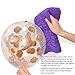 Rose Gold Confetti Balloons, Confetti Round 12inch Latex Balloons and 18inch Foil Mylar Balloon Birthday Baby Bridal Shower Party Decorations