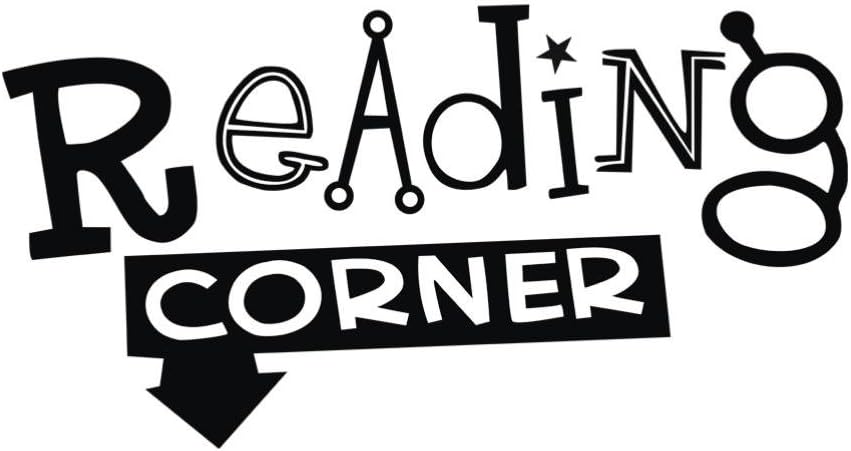 Reading Corner Wall Stickers,Hshi Removable Art Vinyl Wall Decals Home Room Decor Wall Murals DIY Sign Wall Decoration