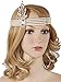 Vijiv Vintage 1920s Flapper Headband Gatsby 20s Headpiece Inspired Accessories
