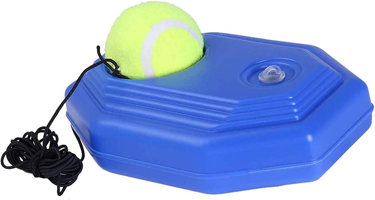 LUNCY 2 Pcs Solo Tennis Trainer Rebound Ball, Fill & Drill Tennis Trainer with String,Rebounder Tennis Practice Equipment(Tennis Training Tool)