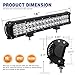 Led Light Bar YITAMOTOR 18Inch 108W LED Work Light Spot Flood Combo Off Road Light Bar Led Fog Light Truck Light Driving Light Boat Light for Jeeps Truck Tractor Pickup SUV ATV UTV, 2 Years Warranty