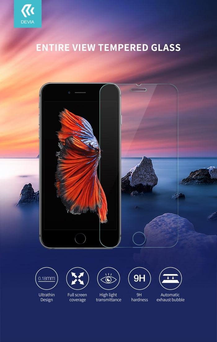 Devia Anti-Fingerprint/Scratch Protection Glass for iPhoneSE2