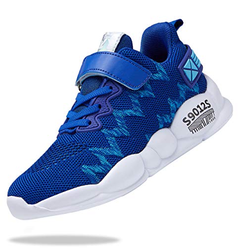 Santiro Kids Tennis Shoes for Boys Sneakers Breathable Lightweight Girls Running Shoes