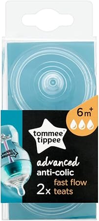 tommee tippee anti colic fast flow teats