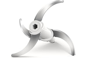 Chopper Blades Compatible with Ganiza GC10 & GC10-S Food Processor, Suitable for GC10 & GC10-S 8 Cup Glass Bowl & 8 Cup Stainless Steel Bowl,1PCS Bi-Level Blades