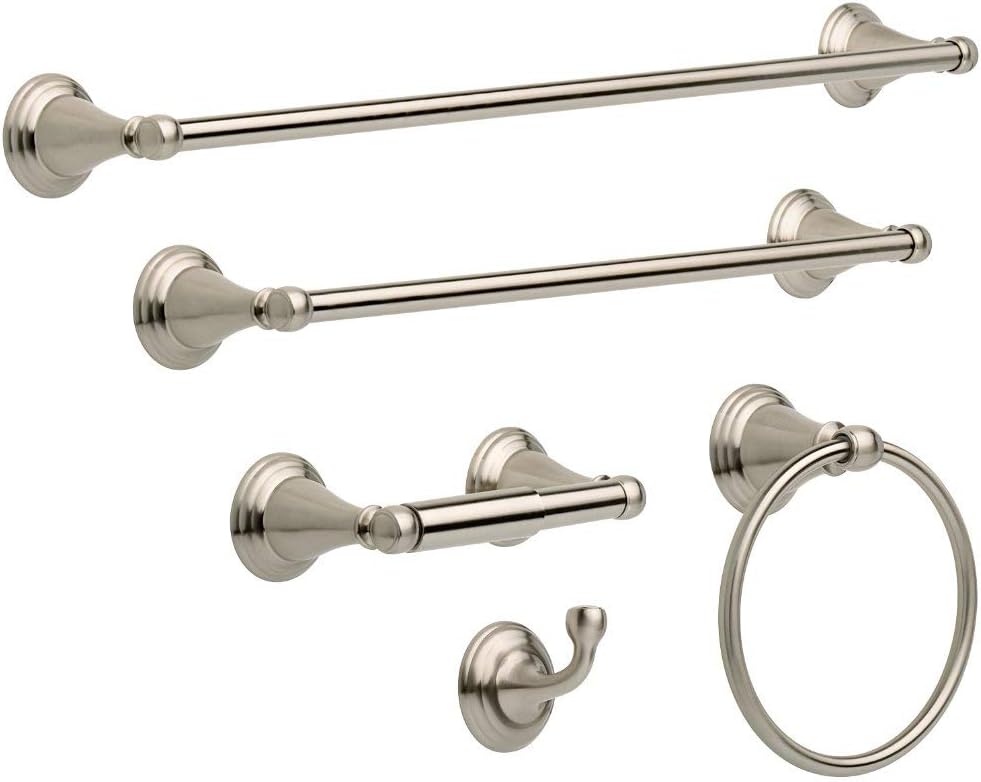 Delta Faucet Bathroom Accessories 70035-OB Windemere Bathroom Sets, Towel Hook, Delta Oil Rubbed Bronze - Bath Towel Hooks - 