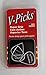 V-Picks Switchblade Ghost Rim Guitar Picks (x3) SWBLGSTRM3 w/Bonus Deluxe RIS Pick (x1)