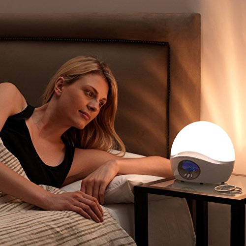 Lumie Bodyclock Active 250 WakeUp Light, Alarm Clock with FM Radio and