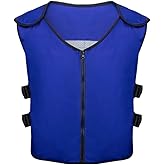 SICHUNL Summer Cooling Vest with 20 PCS Reusable Ice packs for Mascot,Teens,Men,Women, Fishing,Cycling,Running,Gardening