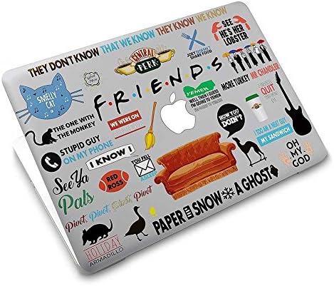 KBubble MacBook Laptop Vinyl Decal Sticker Skin for MacBook M0706 Friends (MacBook Pro 13 inches with Retina)