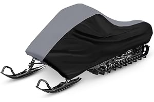 XYZCTEM Premium Waterproof Snowmobile Cover Sled Ski Cover Compatible with Yamaha Polaris Ski-Doo Arctic Cat(Fits Length 115"