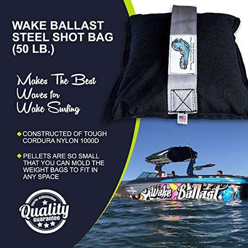 wake ballast Ballast Bag (50 Lb.Weight Filled) Fine Steel Shot for